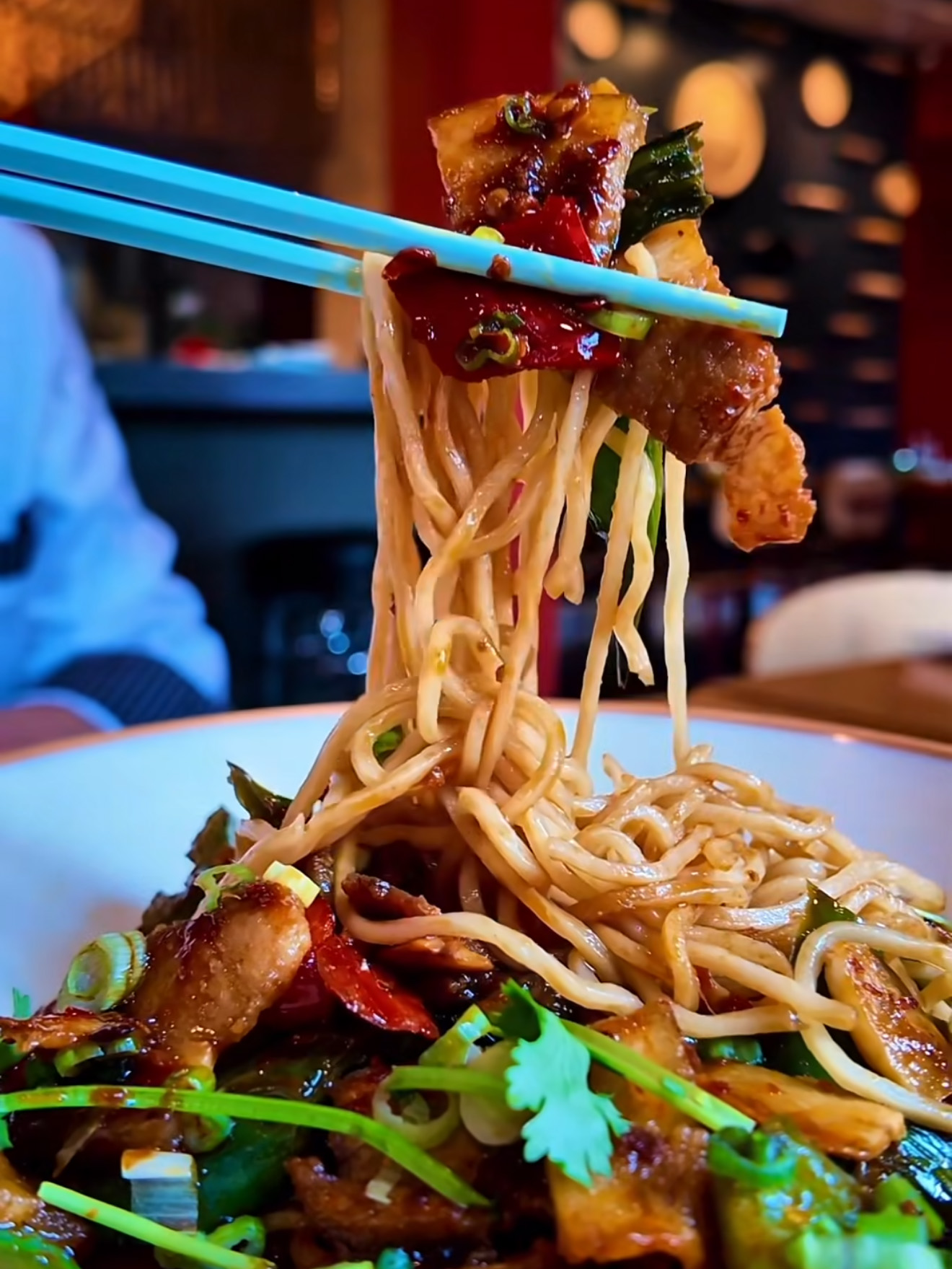 Noodle pull